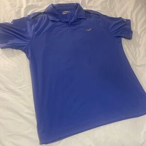 Nike Men's Golf Vibrant Blue Polo Shirt